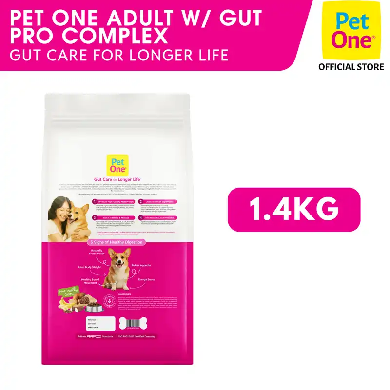 THỨC ĂN PET ONE DÀNH CHO CHÓ TRƯỞNG THÀNH VỚI PHỨC HỢP HỖ TRỢ ĐƯỜNG RUỘT - Ảnh 13